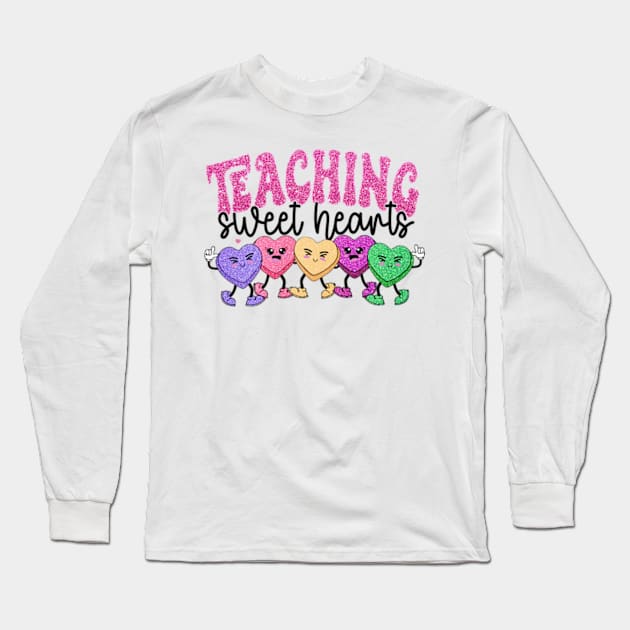 Teaching Sweethearts Long Sleeve T-Shirt by JanaeLarson